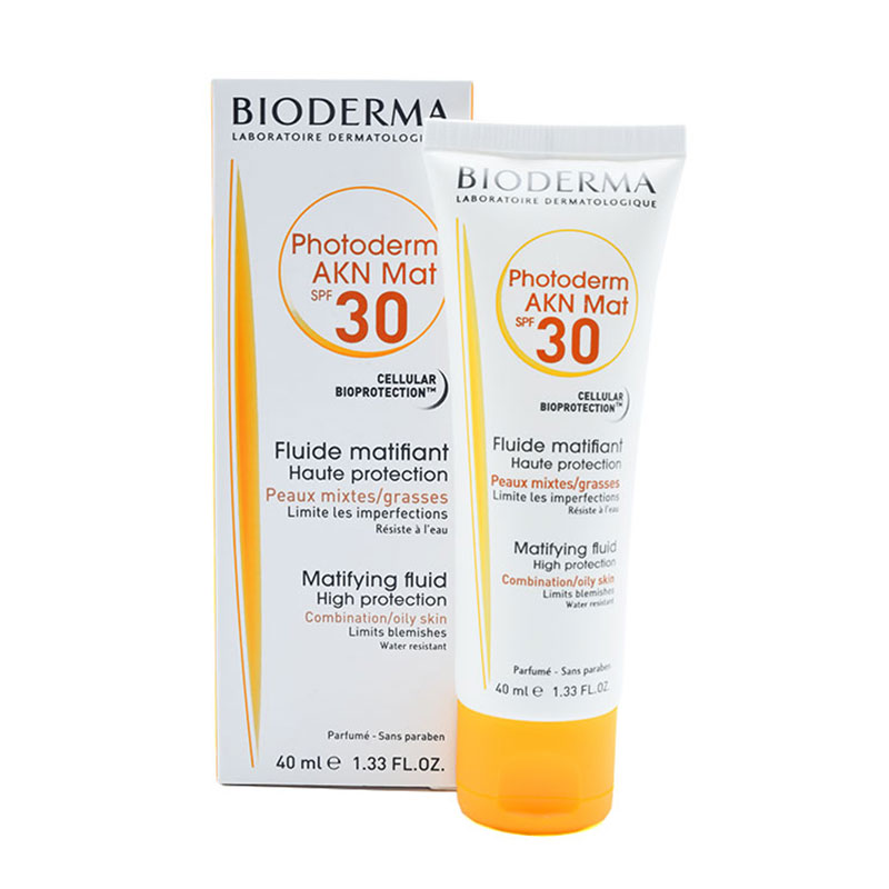 تصویر  فلوئید ضدآفتاب فتودرم ضد آکنه (SPF30) بایودرما | Bioderma