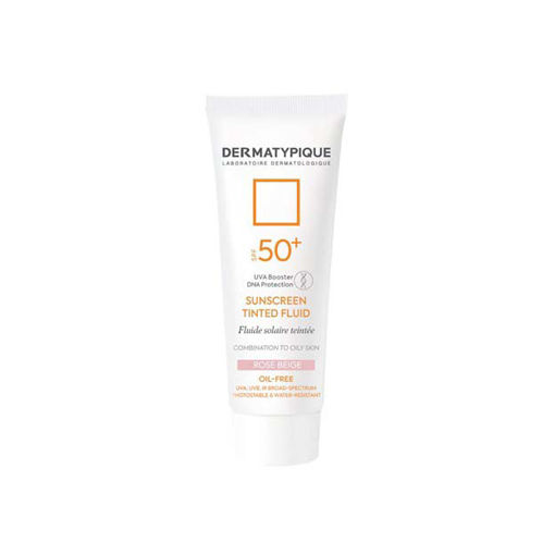 ضدآفتاب رنگی (رز بژ ) پوست چرب SPF50 درماتیپیک